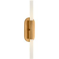 Rousseau Wall Light Brass, Wall Light, Antique Brass - Andrew Martin