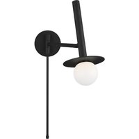 Nodes Pivot Wall Light Midnight Black, Wall Light - Andrew Martin