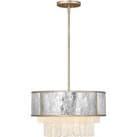 Hinkley Reverie Cylindrical Pendant Ceiling Light Champagne Gold
