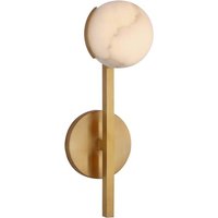 Pedra Tall Wall Light Brass, Light, Antique-Burnished Brass - Andrew Martin