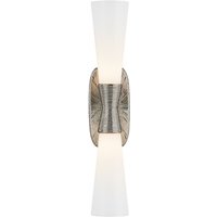 Utopia Large Double Wall Light Nickel, Light, Large, Polished Nickel - Andrew Martin