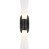 Utopia Large Double Wall Light Aged Iron, Light, Large - Andrew Martin
