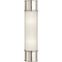 Oxford Large Wall Light Nickel, Light, Large, Polished Nickel - Andrew Martin