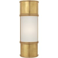 Oxford Wall Light Brass, Light, Small, Antique-Burnished Brass - Andrew Martin