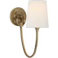 Reed Single Wall Light Brass, Light, Single, Hand-Rubbed Antique Brass - Andrew Martin