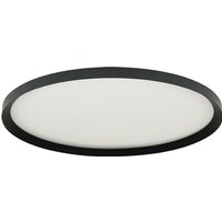 Valora 65cm Flush Ceiling Light Sandy Black LED 2700-3200-4000K Dimmable