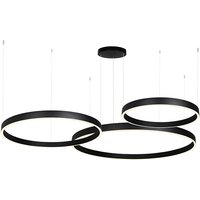 Zorya 60-80-100cm Pendant Ceiling Light Sandy Black LED 3000K Dimmable
