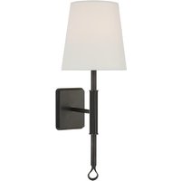 Griffin Wall Light Bronze & Leather, Light - Andrew Martin