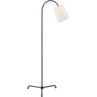 Mia Floor Lamp Aged Iron, Light - Andrew Martin
