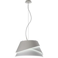 Alboran Dome Ceiling Pendant Large 3x40W (No Inc), Alumimium, Iron