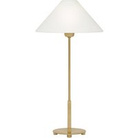 Hackney Table Lamp Brass, Light, Hand-Rubbed Antique Brass - Andrew Martin