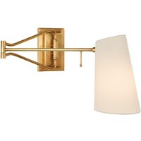 Keil Swing Wall Light Brass, Light, Hand-Rubbed Antique Brass - Andrew Martin