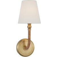 Basden Wall Light, Light, soft brass/Brass - Andrew Martin