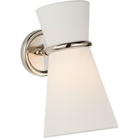 Clarkson Pivoting Wall Light Nickel, Light, Polished Nickel - Andrew Martin