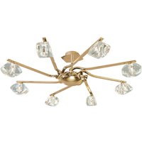 Alfa Semi Flush 8 Light G9 French Gold