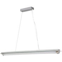 Tube Pendant 36W LED 4000K Polished Chrome/Mirror / Sand Diamond, 2800lm, 3yrs Warranty