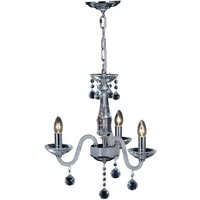 Amora Pendant 3 Light E14 Polished Chrome/Crystal
