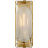 Castle Peak Wall Light Brass, Wall Light, Soft Brass - Andrew Martin