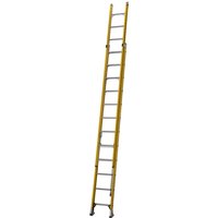 Werner 77535 Fibreglass Extension Ladder Alflo Trade Double 3.6m