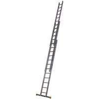 Werner 7233518 Box Section Triple Extension Ladder 3.5m