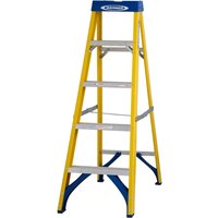 Werner 7160518 5 Tread Fibreglass Swingback Steps