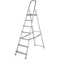 Werner 7400718L Stepladder 7 Tread High Handrail